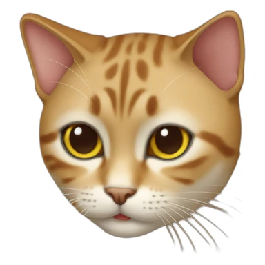 Thai cat brown sticker