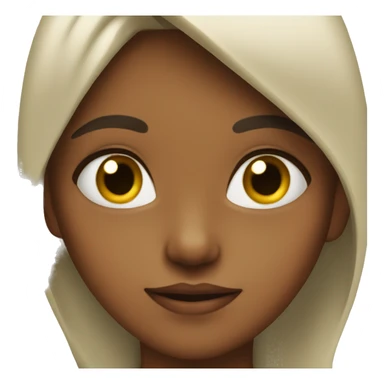 girl side eyeing sticker