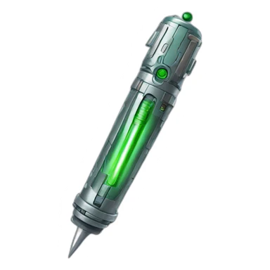 Sonic screwdriver sticker