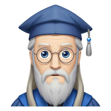 albus dumbledore from harry potter sticker