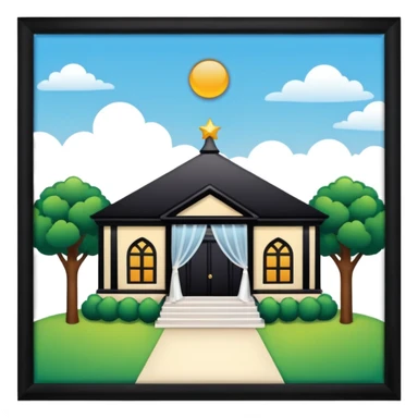 wedding venue sticker