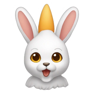 Coneja contadora sticker