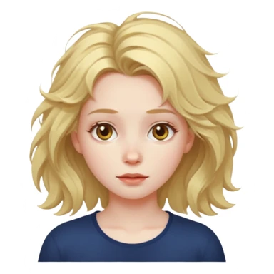 Morning girl sticker