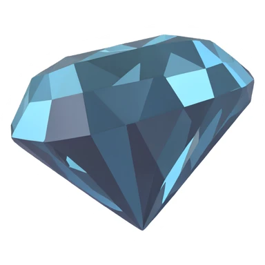 diamond ore, no background, transparent background, only diamond ore sticker