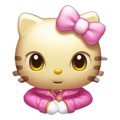 Hello kitty viscious with dear daniel sticker