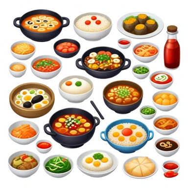 korea food sticker