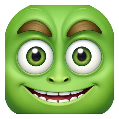 Mike Wazowski from Monsters Inc sticker