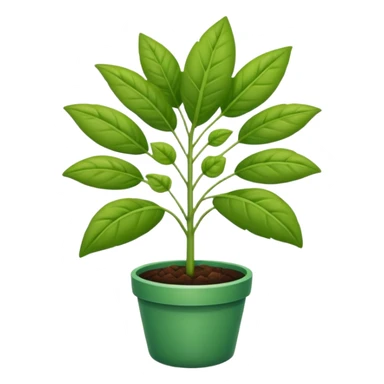 gardening plant sticker