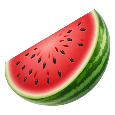 watermelon slice sticker