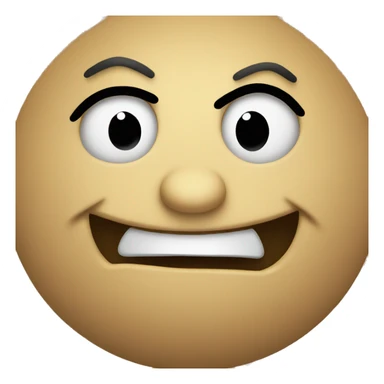 smirking emoji and winking sticker