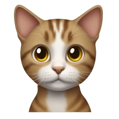 Cat Brithis short hair  sticker