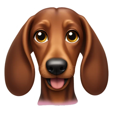 daschund with a beard sticker