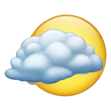 rays from the cloud sticker
