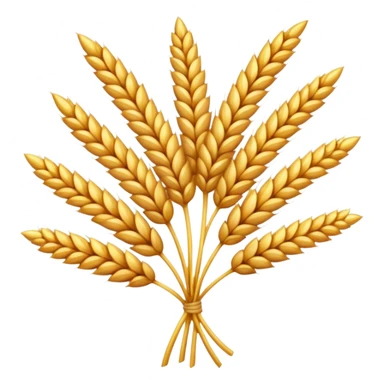 ears of grain sticker