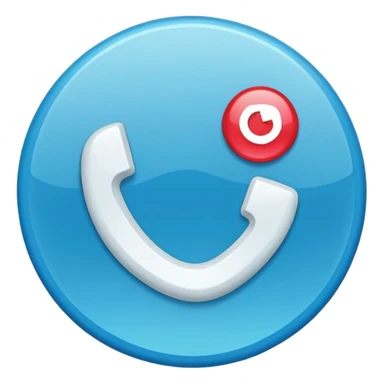 le bouton, vérifie TikTok en bleu sticker