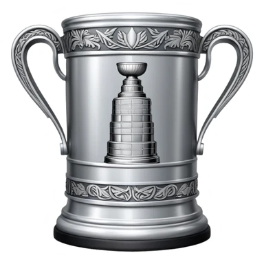 Hockey Stanley Cup championship trophy sticker