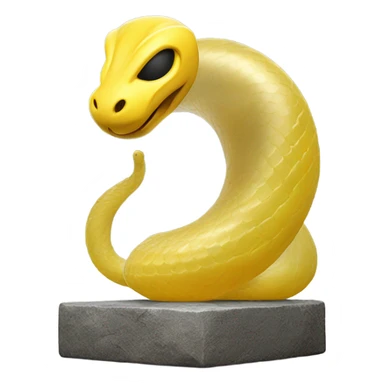 "cobra yellow light" in tube glass support stone sticker