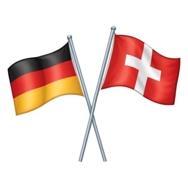 germany austria switzerland flags sticker