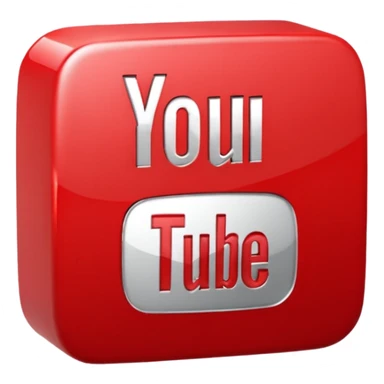 a copy and paste youtube logo emoji sticker