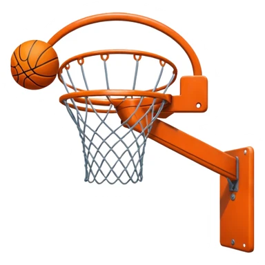 basketball hoop sticker