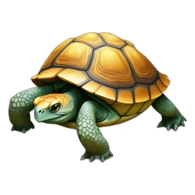 Dromadaire sur tortue sticker