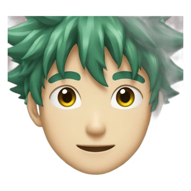 Izuku midoria sticker