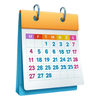 calendario sticker