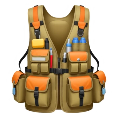 utility vest  sticker