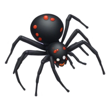 Black Widow Spider sticker