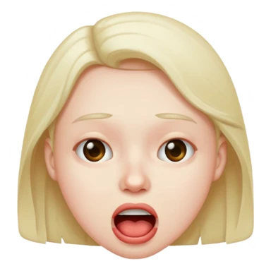 A person mewing  sticker