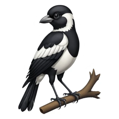 Magpie sticker