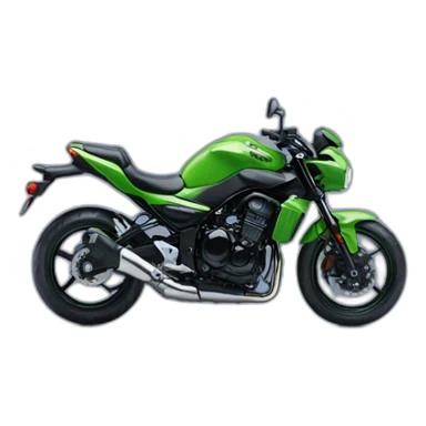 Frog riding a kawasaki z650rs 2022 sticker