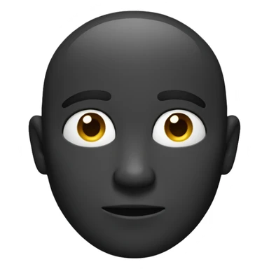 small dark circle without borders sticker