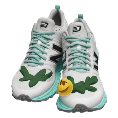 newbalance & district vision freshfoam hierro sticker