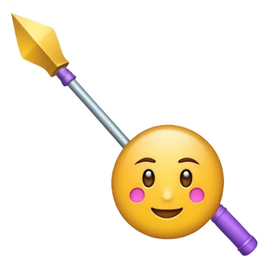 seta para direita roxa sticker