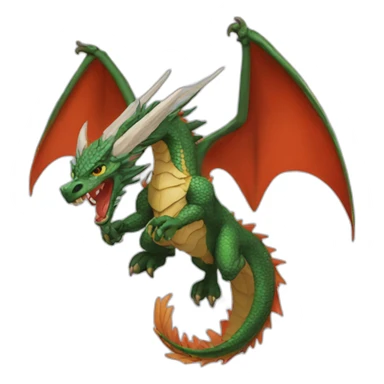 saint michael dragon sticker