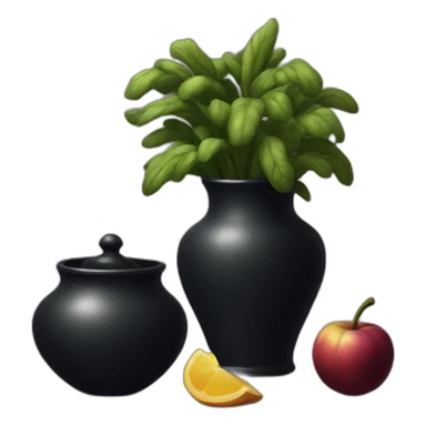 dark still life sticker