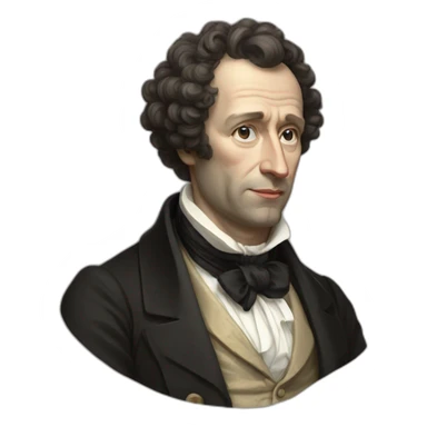 Pushkin-writer-poeter sticker