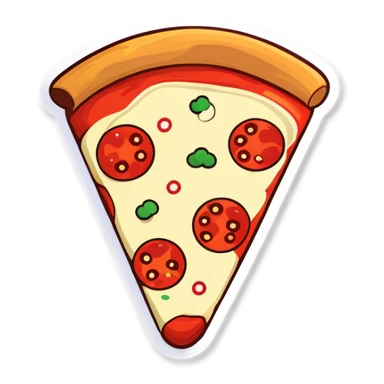 Got a pizza sticker