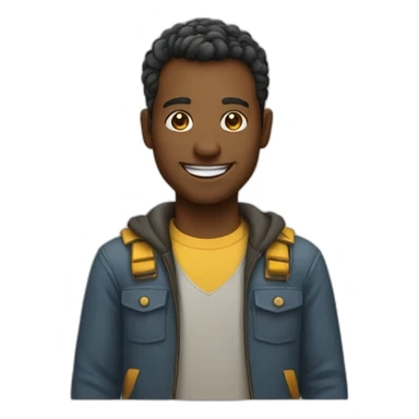 happy-developer sticker