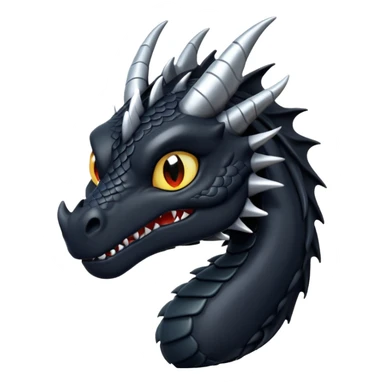 dnd 5e young black dragon boss monster sticker