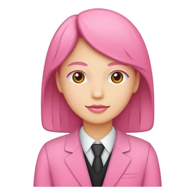 sale representative pink icon sticker