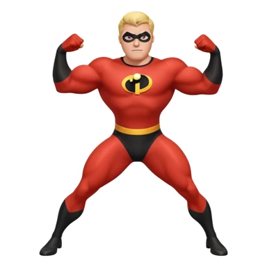 incredibles hero sticker