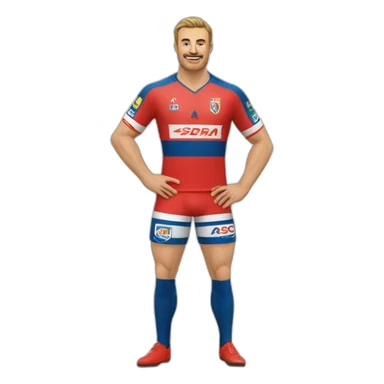 Maillot de l'asc Montbéliard sticker