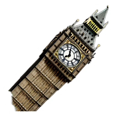 Big ben tower london sticker