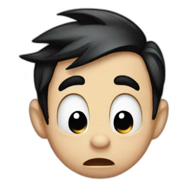 mickey mouse cry sticker