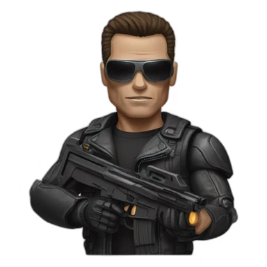 terminator t2 sticker