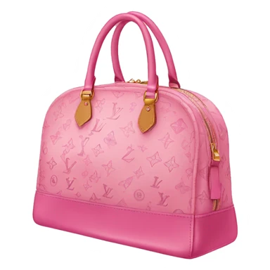 LV BAG pink in the inside of the bag  sticker