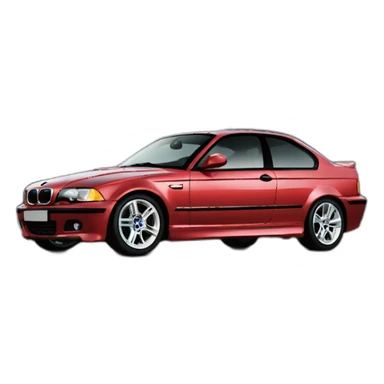 BMW e46 compact  sticker