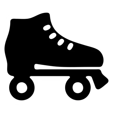 roller skates with a low top sticker